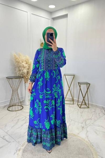 İdil Elbise Zümrüt Zümrüt