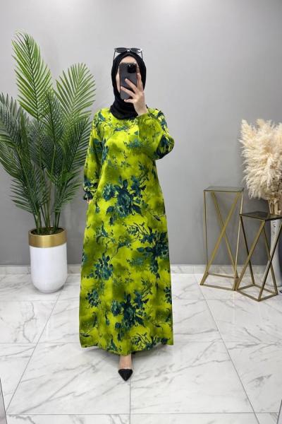 İklim Elbise Zümrüt Zümrüt