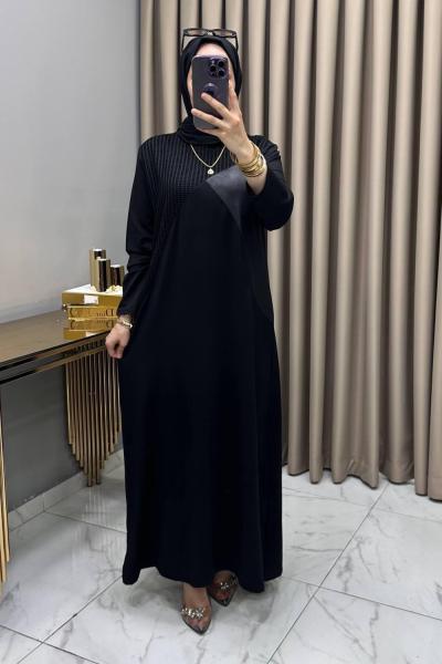 İkra Elbise Siyah  Siyah