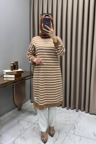 İsra Tunik Hardal Hardal Sarısı