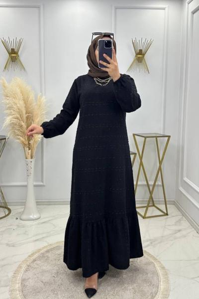 Jale Elbise Siyah