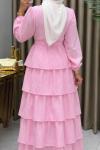 Katkat Elbise Pembe  Pembe