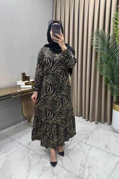 Kehribar Elbise Vizon Vizon