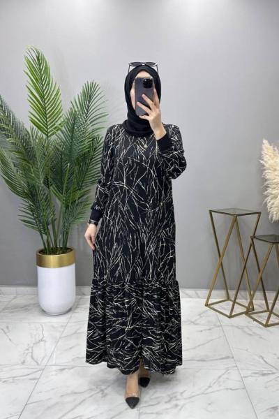 Kıvılcım Elbise Bej Bej