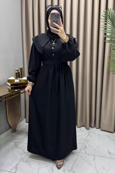 Lavin Elbise Siyah Siyah