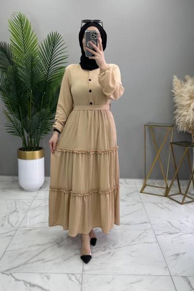 Leyla Elbise Vizon Vizon