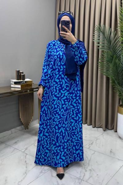 Leyla Elbise Lacivert  Lacivert