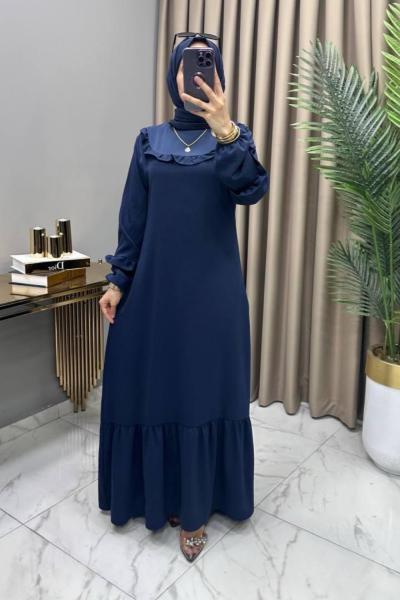 Masal Elbise Lacivert  Lacivert