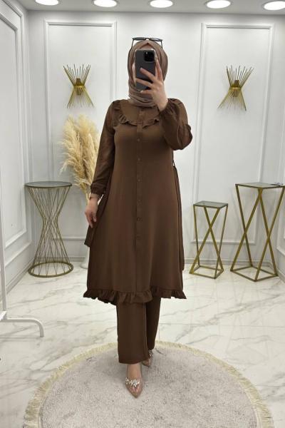 Melis Takım-Kahve Renk Acı Kahve