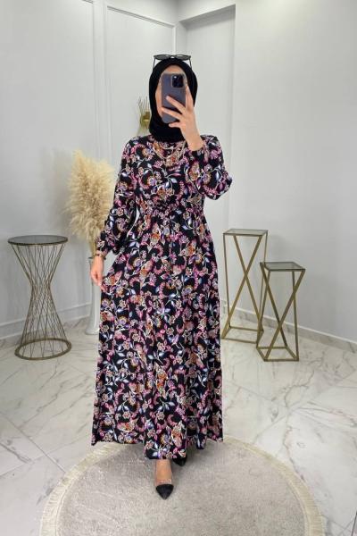 Menekşe Elbise Gül Gül