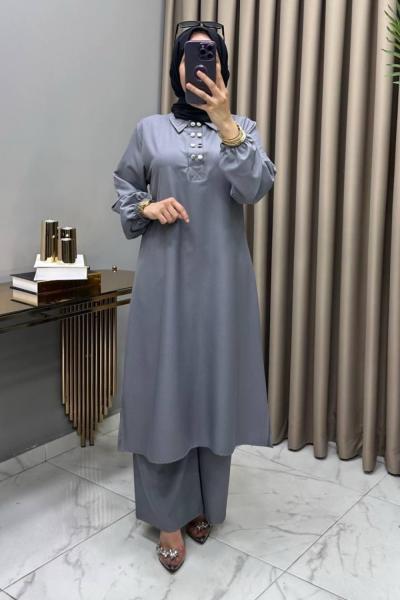 Meyra Takım Gri  Gri