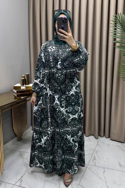 Mina Elbise Zümrüt  Zümrüt