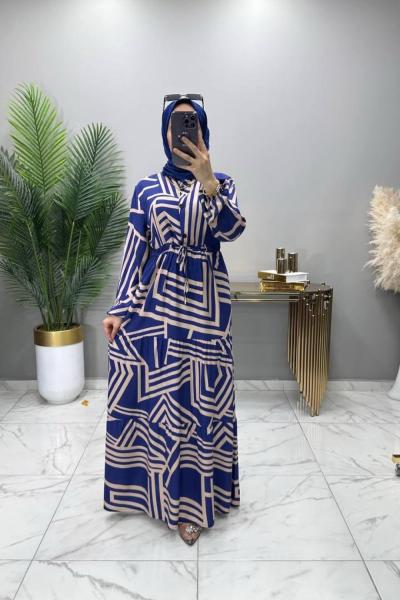 Minel Elbise Lacivert  Lacivert