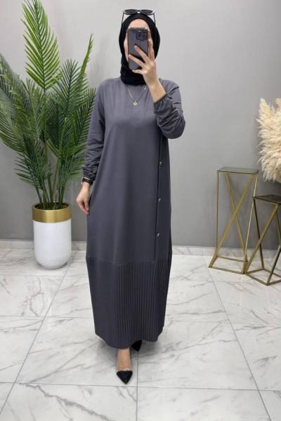 Nalan Elbise Gri Gri