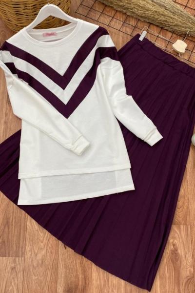 nazen Takım-mor Mor