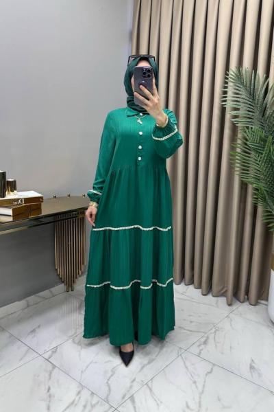 Nehir Elbise Zümrüt  Zümrüt