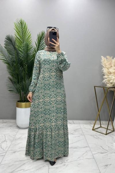 Nermin Elbise Mint Mint Yeşili