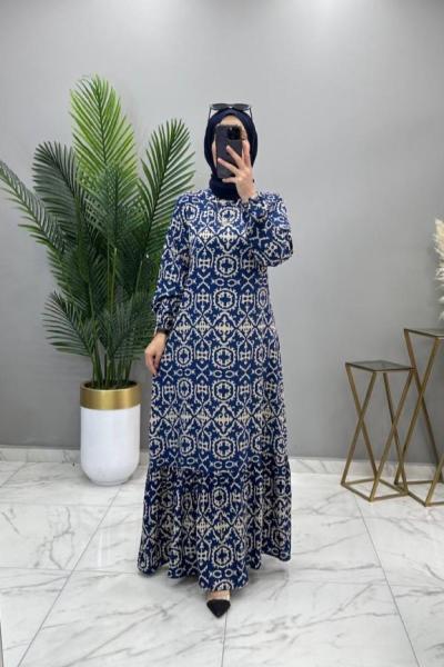 Nermin Elbise Lacivert Lacivert