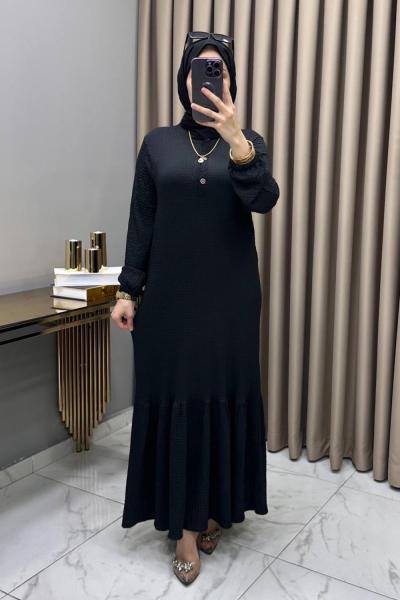 Nigar Elbise Siyah Siyah