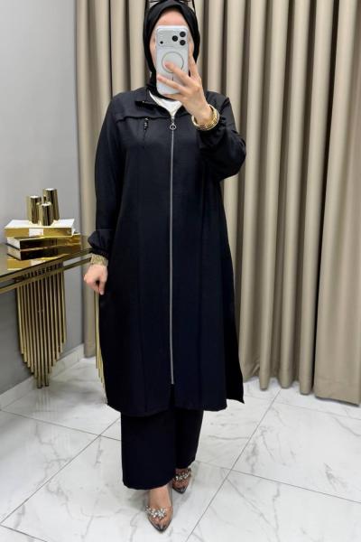 Nihan Takım Siyah Siyah