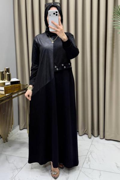 Nilay Elbise Siyah Siyah