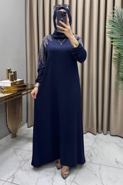 Nilda Elbise Lacivert Lacivert