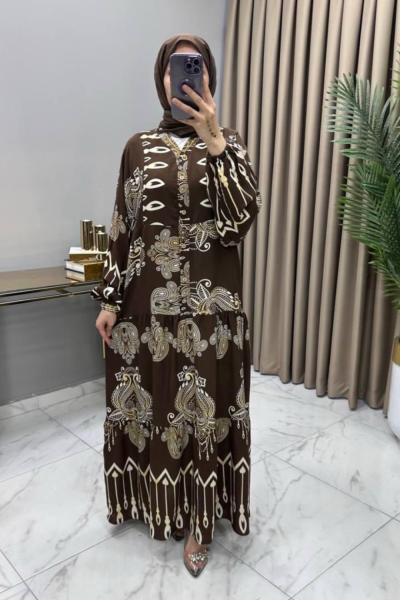 Nisan Elbise Kahve  Kahverengi