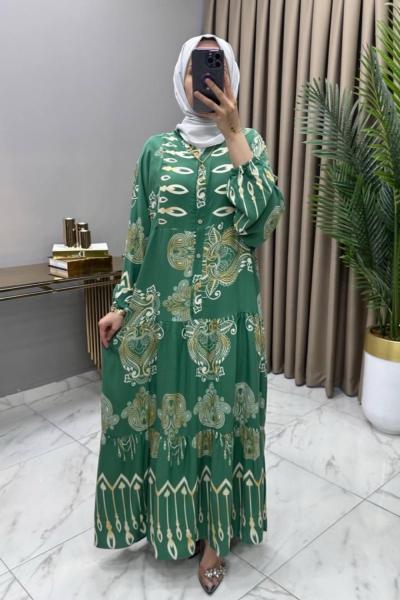 Nisan Elbise Yeşil Yeşil