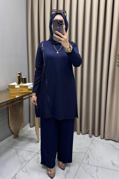 Nurgül Takım Lacivert  Lacivert