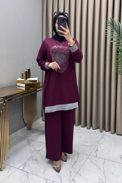 Özge Ribanalı Takım Fuşya Fuşya