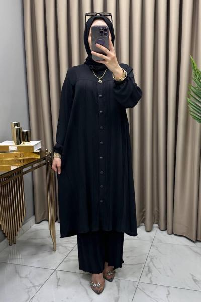 Özge Takım Siyah Siyah