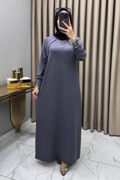 Özlem Elbise Füme  Füme