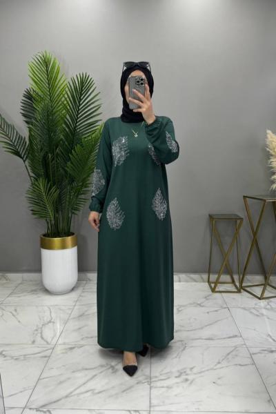 Palmiye Elbise Zümrüt  Zümrüt