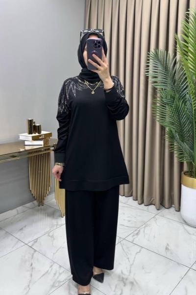 Pamira Takım Siyah Siyah