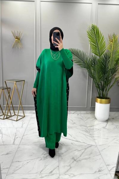 Panço Takım Üçlü Yeşil Yeşil