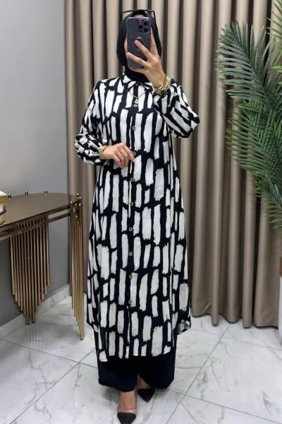 Parla Takım Beyaz Beyaz