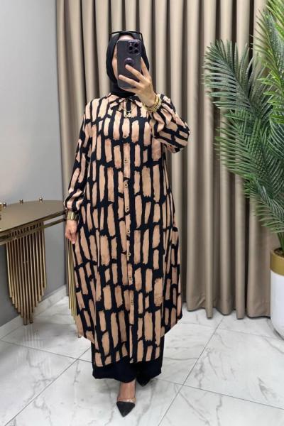 Parla Takım Kahve Kahverengi