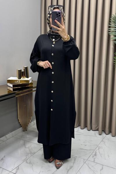 Pelin Takım Siyah  Siyah