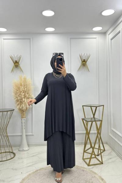 Piliseli Takım Füme  Füme