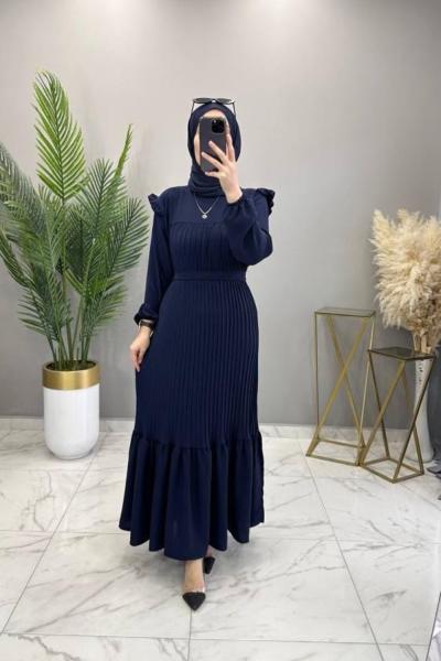 Prenses Elbise Lacivert Lacivert