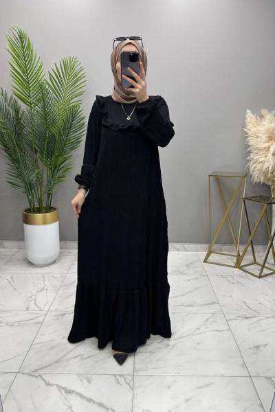 Rabia Elbise Siyah  Siyah
