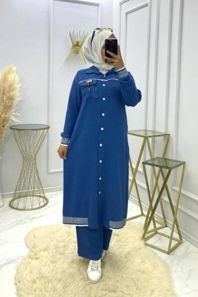 Ribanalı Takım İndigo