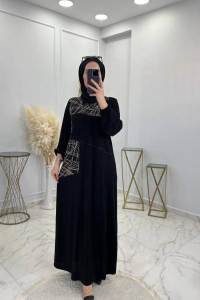 Rüya Elbise Siyah  Siyah