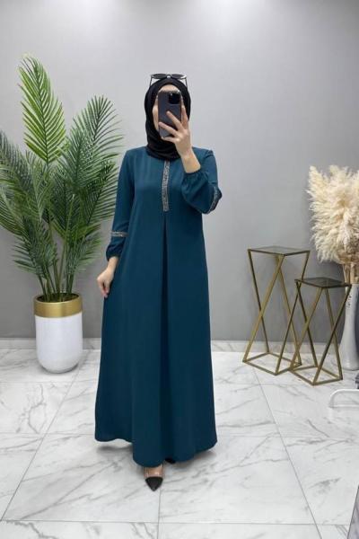 Rüya Elbise Petrol Petrol Yeşili