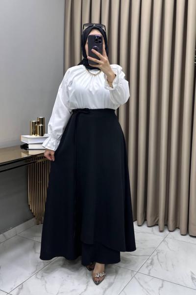 Rüya Etek Siyah Siyah