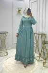 Safiye Elbise Mint Mint Yeşili