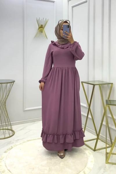 Safiye Elbise Pudra Pudra