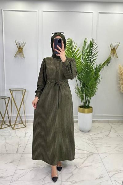 Sahra Elbise Haki Haki