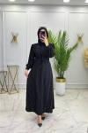 Sahra Elbise Siyah  Siyah