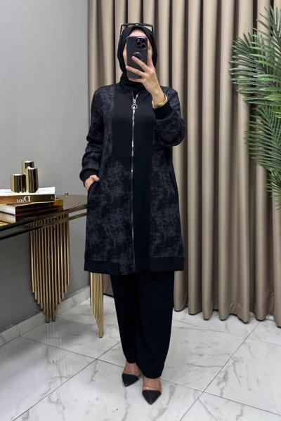 Sare Takım Siyah  Siyah